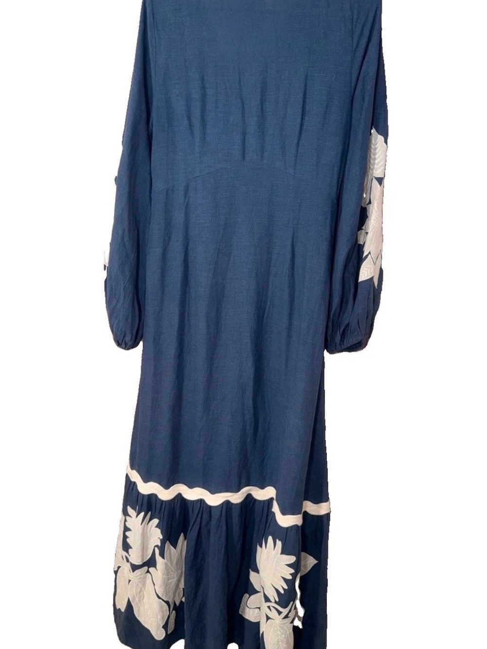 Farm Rio Embroidered Long-Sleeve Dress - Small - Picture 7 of 10